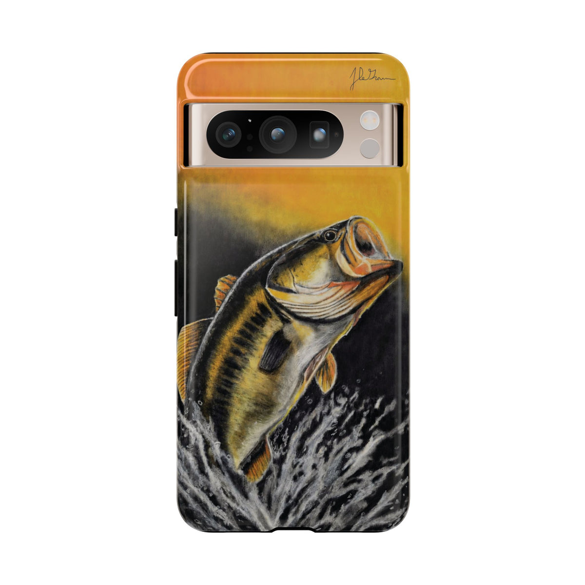 "Golden Rise" Phone Case