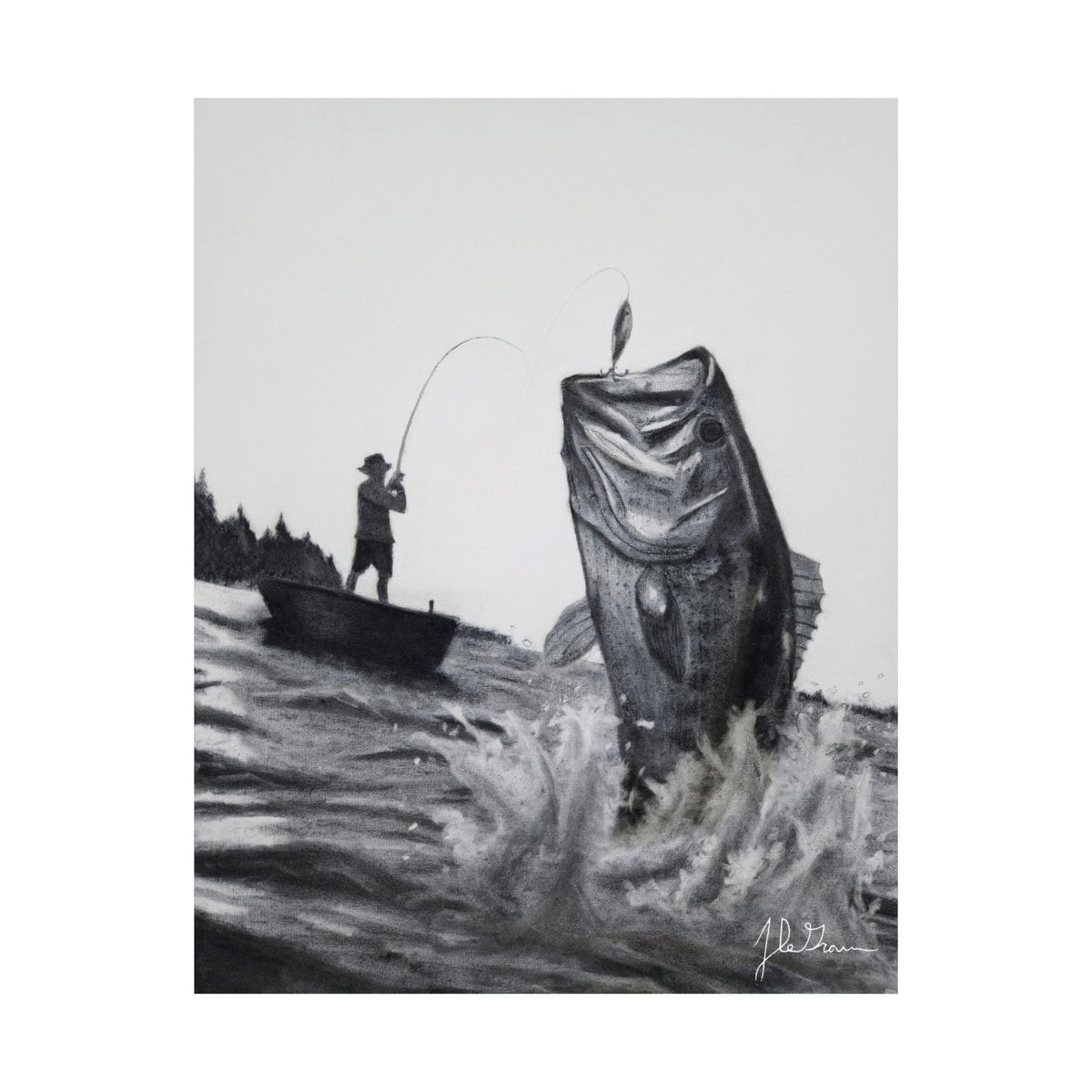 "Snagged Bass"