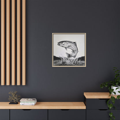 "Flying Rainbow" Framed Canvas