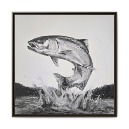 "Flying Rainbow" Framed Canvas