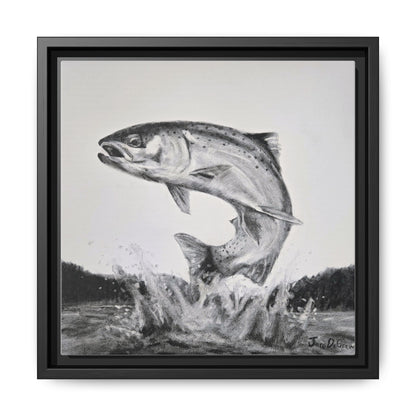 "Flying Rainbow" Framed Canvas