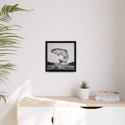 "Flying Rainbow" Framed Canvas