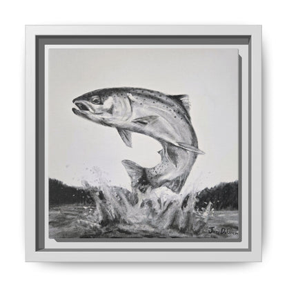 "Flying Rainbow" Framed Canvas