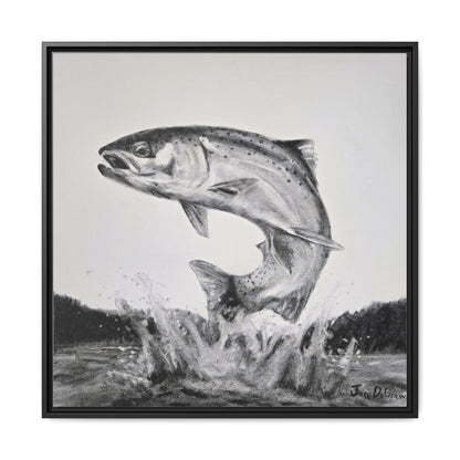 "Flying Rainbow" Framed Canvas