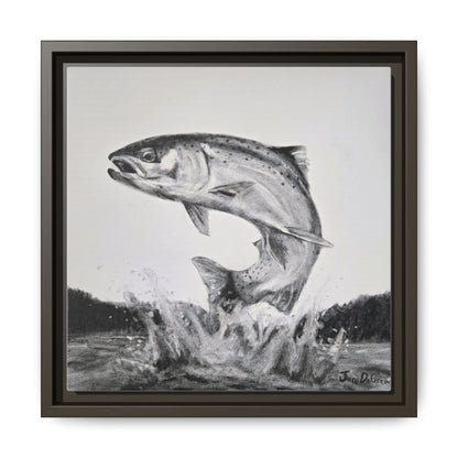 "Flying Rainbow" Framed Canvas