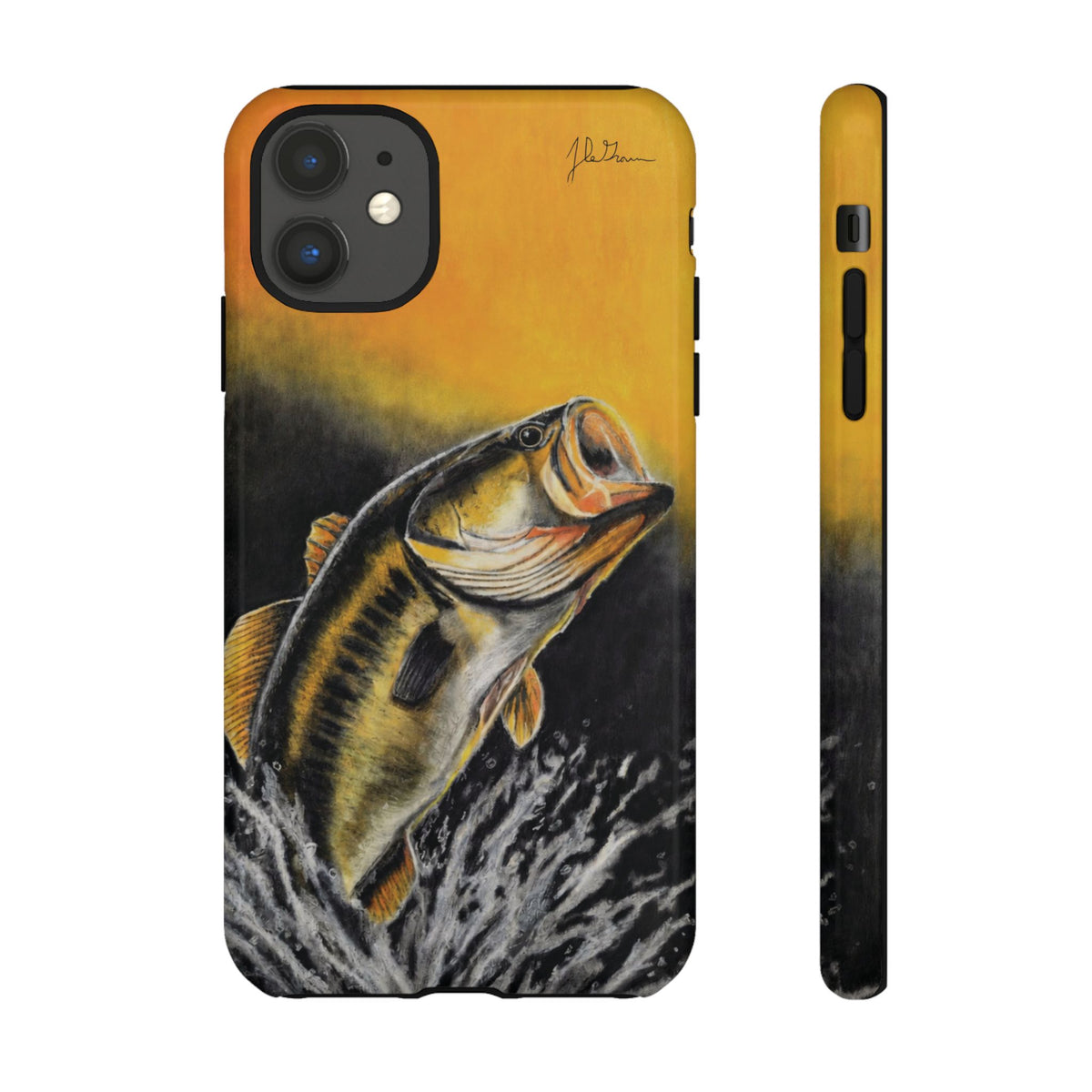 "Golden Rise" Phone Case