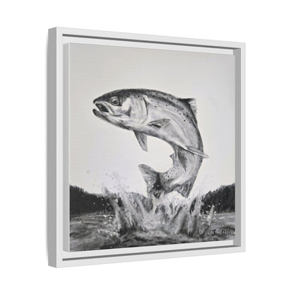 "Flying Rainbow" Framed Canvas