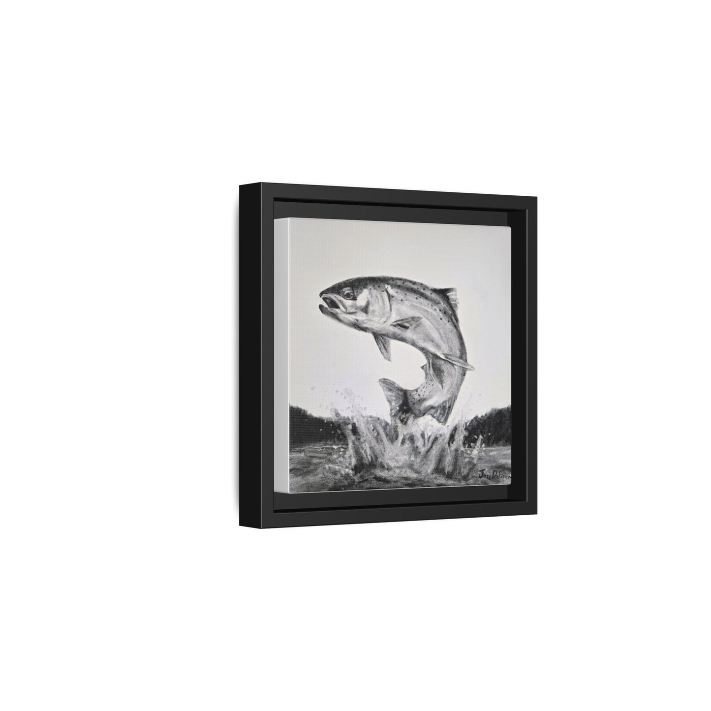 "Flying Rainbow" Framed Canvas