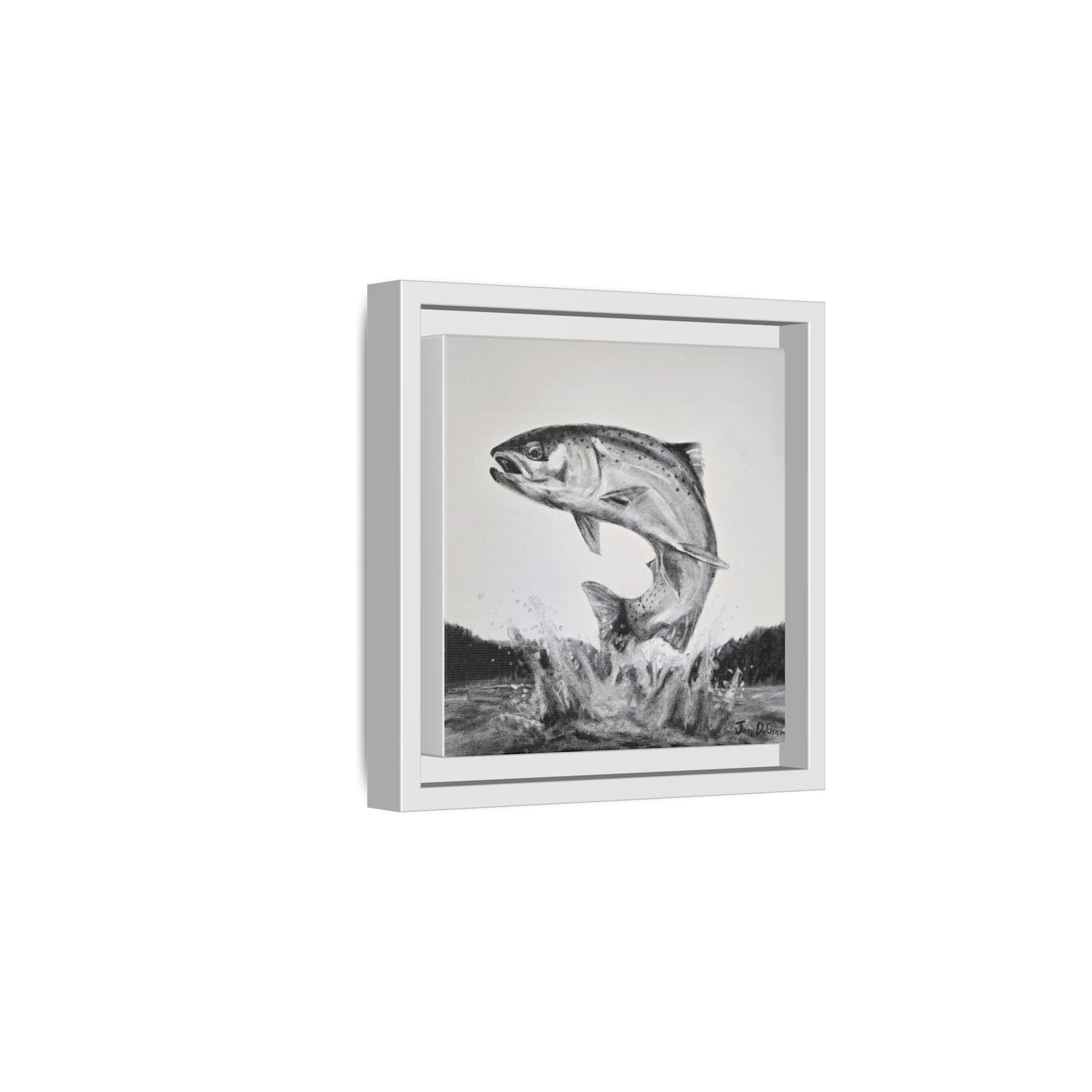 "Flying Rainbow" Framed Canvas