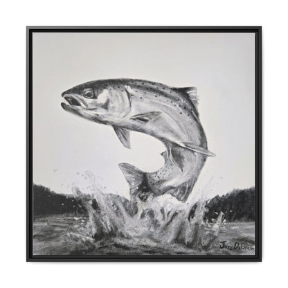 "Flying Rainbow" Framed Canvas