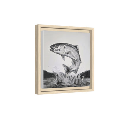 "Flying Rainbow" Framed Canvas