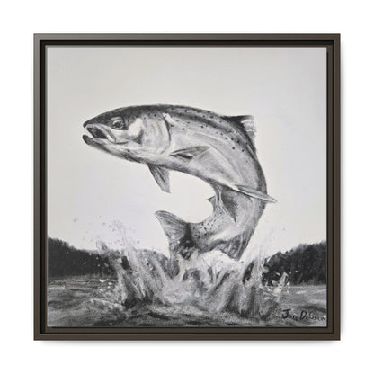 "Flying Rainbow" Framed Canvas