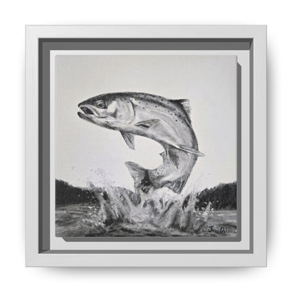 "Flying Rainbow" Framed Canvas