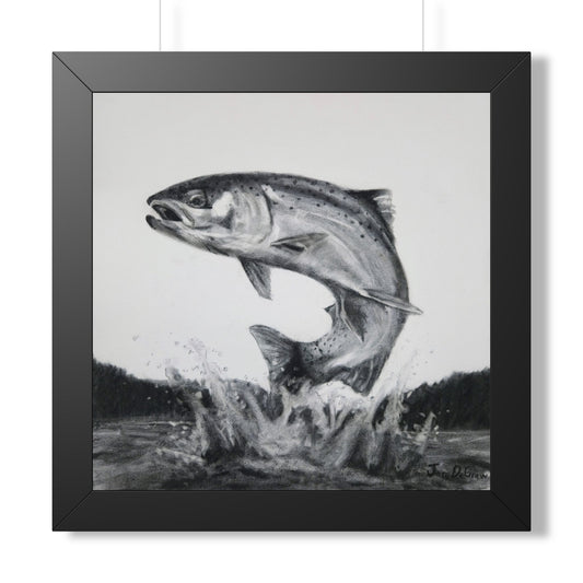 "Flying Rainbow" Framed Paper Print