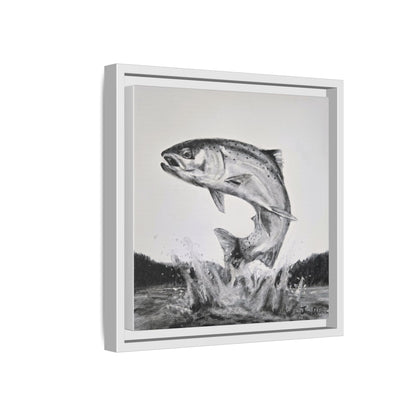 "Flying Rainbow" Framed Canvas