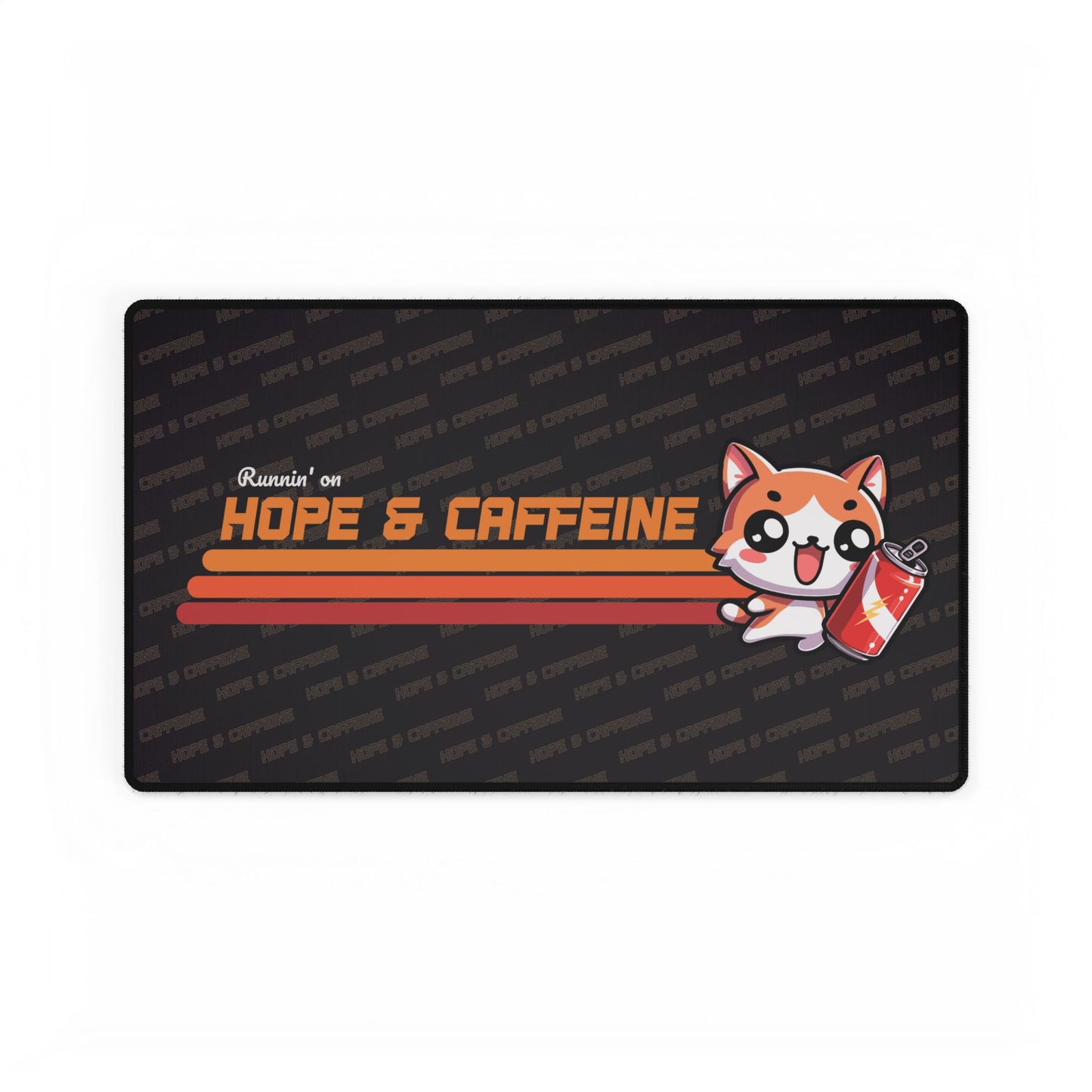 "Runnin' On" Desk Mat