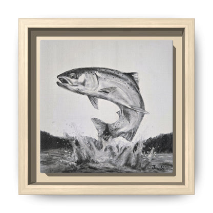 "Flying Rainbow" Framed Canvas