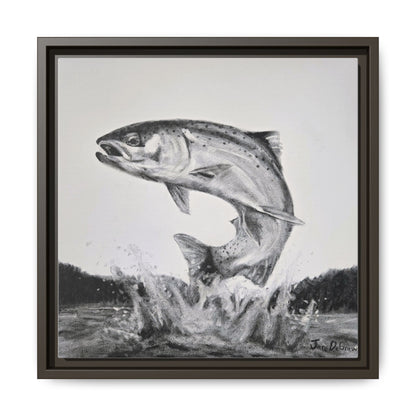 "Flying Rainbow" Framed Canvas