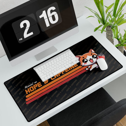 "Runnin' On" Desk Mat