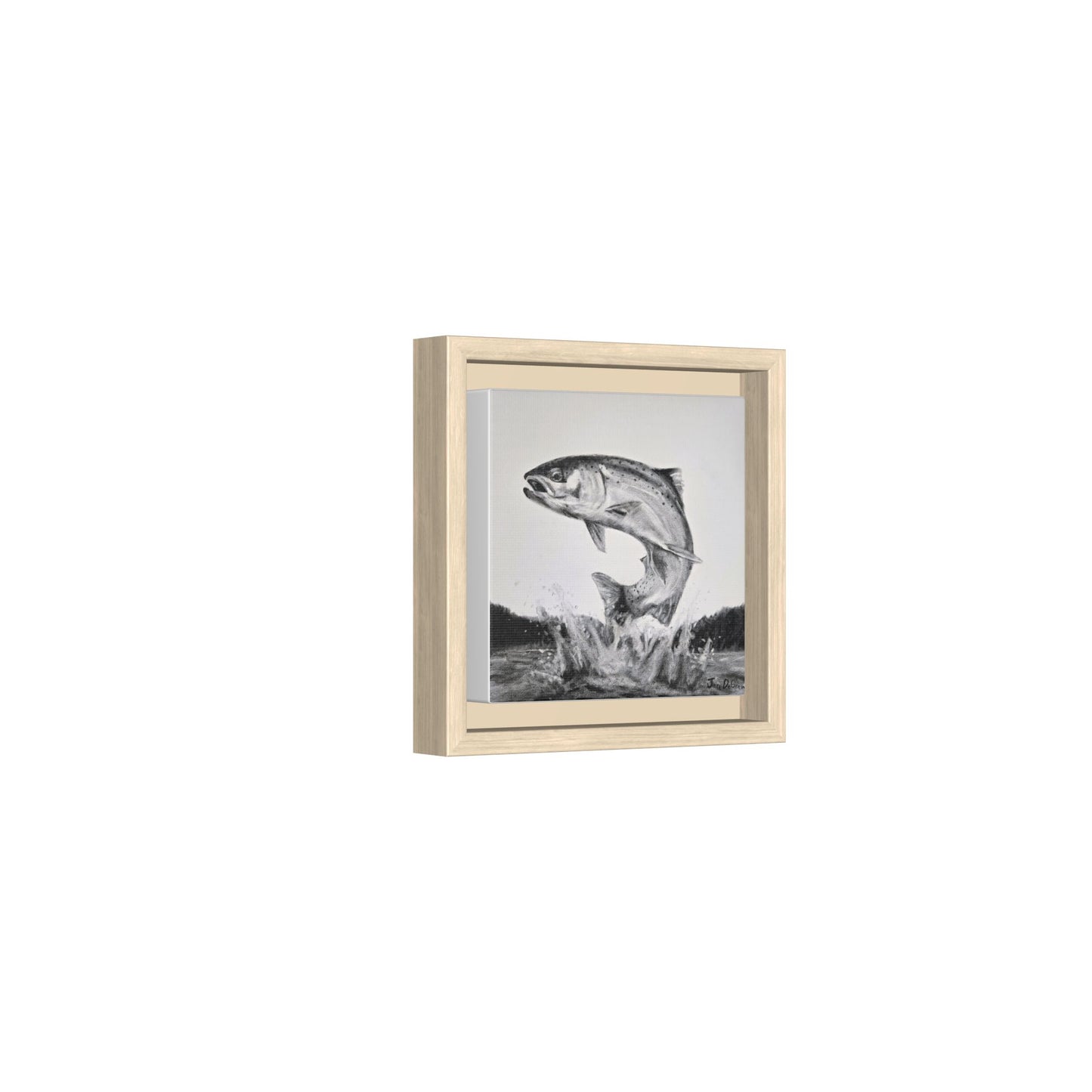 "Flying Rainbow" Framed Canvas