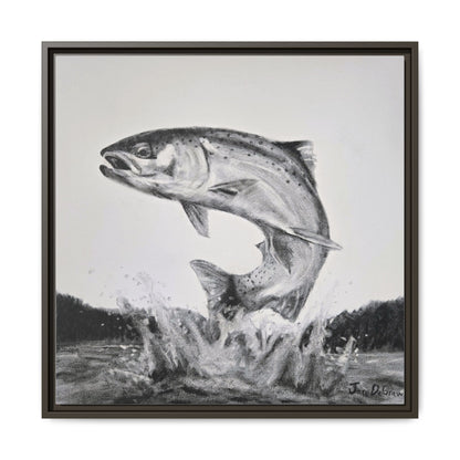 "Flying Rainbow" Framed Canvas