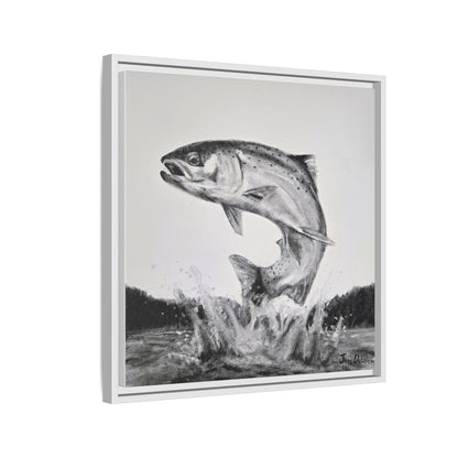 "Flying Rainbow" Framed Canvas
