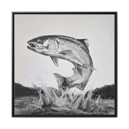 "Flying Rainbow" Framed Canvas
