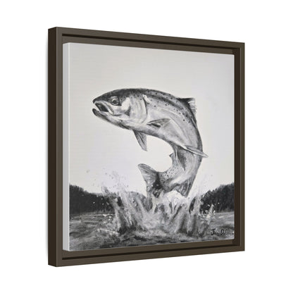 "Flying Rainbow" Framed Canvas