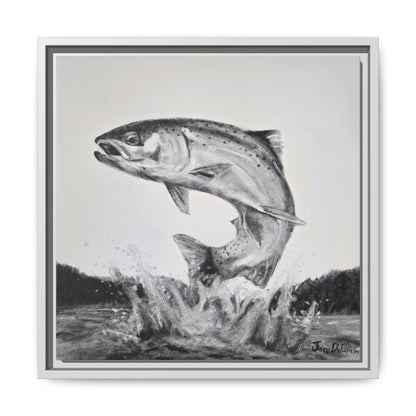 "Flying Rainbow" Framed Canvas