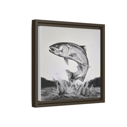 "Flying Rainbow" Framed Canvas