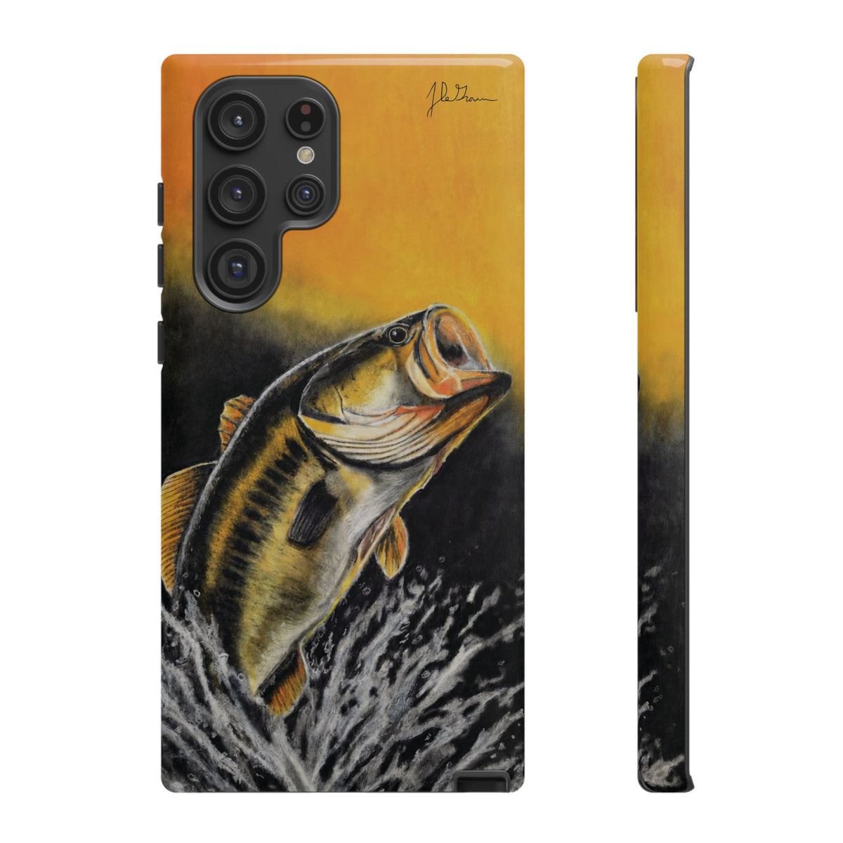 "Golden Rise" Phone Case