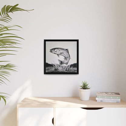 "Flying Rainbow" Framed Canvas