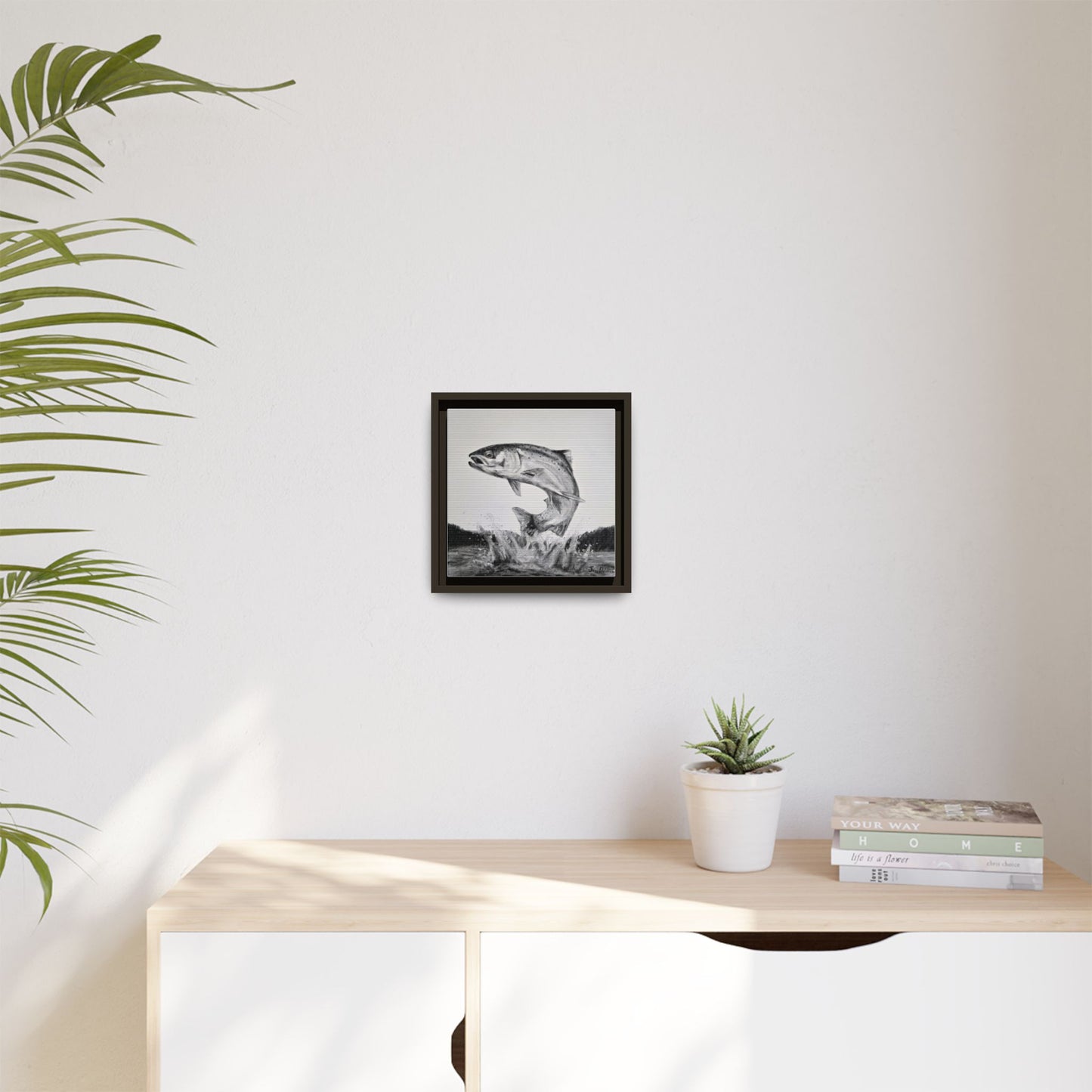 "Flying Rainbow" Framed Canvas