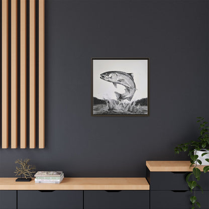 "Flying Rainbow" Framed Canvas