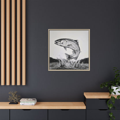 "Flying Rainbow" Framed Canvas