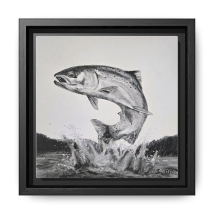 "Flying Rainbow" Framed Canvas