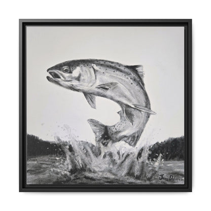 "Flying Rainbow" Framed Canvas