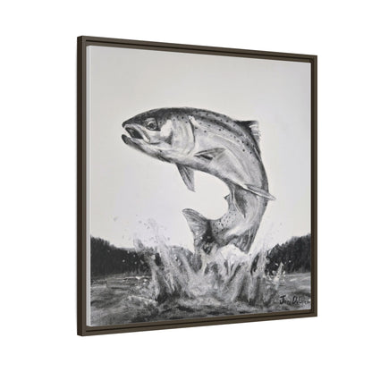 "Flying Rainbow" Framed Canvas