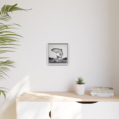 "Flying Rainbow" Framed Canvas