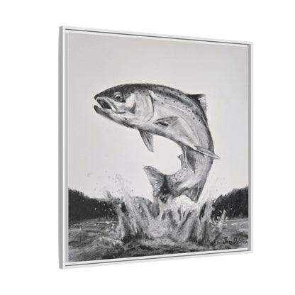 "Flying Rainbow" Framed Canvas
