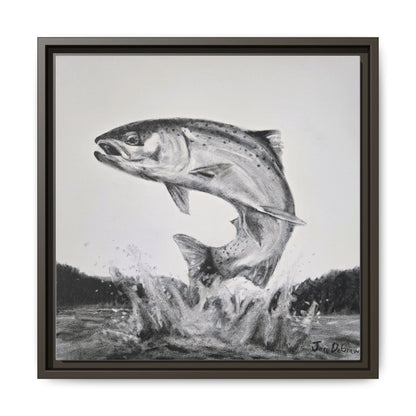"Flying Rainbow" Framed Canvas
