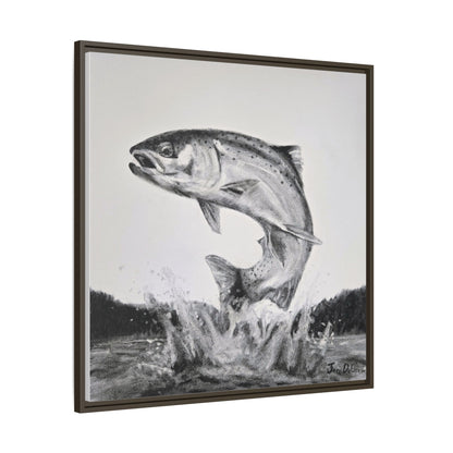 "Flying Rainbow" Framed Canvas