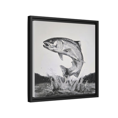 "Flying Rainbow" Framed Canvas