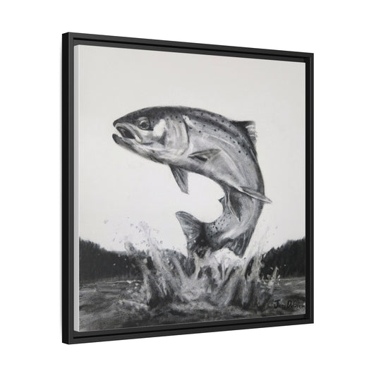 "Flying Rainbow" Framed Canvas