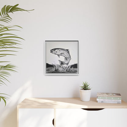 "Flying Rainbow" Framed Canvas