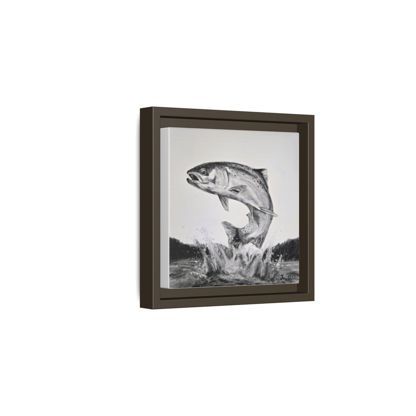 "Flying Rainbow" Framed Canvas