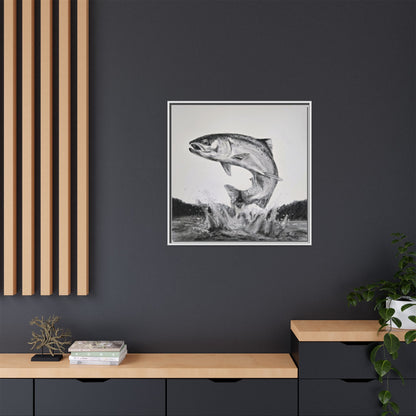 "Flying Rainbow" Framed Canvas