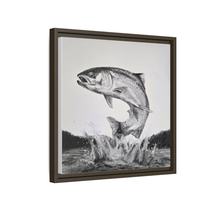 "Flying Rainbow" Framed Canvas