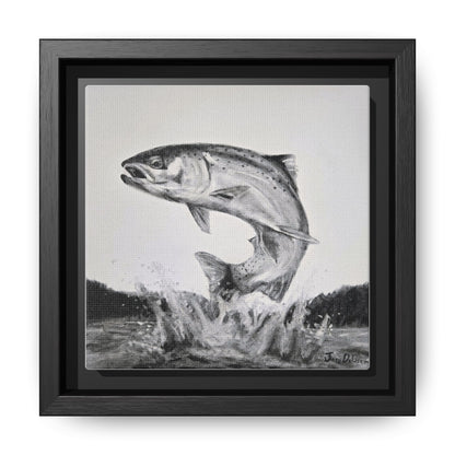 "Flying Rainbow" Framed Canvas