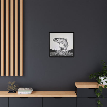 "Flying Rainbow" Framed Canvas